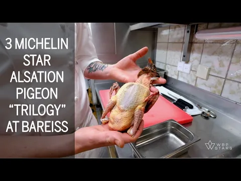 AMAZING 3 Michelin Star ALSATIAN PIGEON "Trilogy" at BAREISS (Germany) by Cyril Bettschen