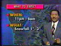 KOMO News 4 Steve Pool weather forecast for February 8 1994