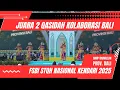 Lagu Juara 2 Qasidah Kolaborasi Provinsi Bali Grup Bismillah | FSBI STQH Nasional Kendari 2025