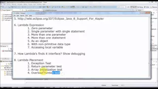 Java Lambda Expression - II