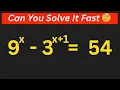 Lagu Oplossen van 9^x - 3^x+1 = 54 | Volledige uitleg...