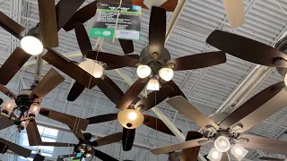 Menards Ceiling Fan and Lighting Display Tour 2023