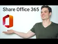How to Share an Office 365 Home Subscription