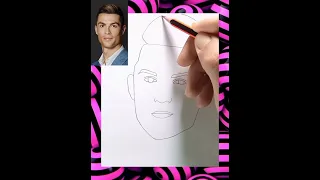 رسم كريستيانو رونالدو 