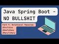 Java Spring Boot 2024 Part 9 Relational Mappings
