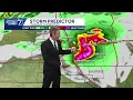 Storm chance late Tonight near Omaha