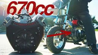 How Fast Can a 670cc Mini Bike REALLY Go
