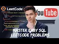 Master EASY LEVEL LEETCODE SQL PROBLEMS - A COMPLETE GUIDE