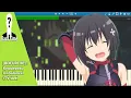 Lagu [BOFURI OP] : Kyuukyoku Unbalance! (TV size) (Piano Cover) + Sheets \u0026 Midi