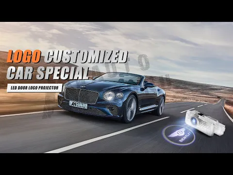 Bentley Car Door LOGO Projector Lights | LED Decoration Light