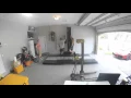 American Custom Lifts M1 4 5 One Single Post Car Lift Time Lapse Installation