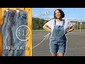 THRIFTFLIP How to turn thrifted jeans into the PERFECT SUMMER OVERALLS