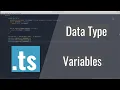 TypeScript - data type variables