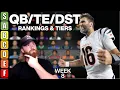 The BEST Rankings Tiers DST - Week 8 Fantasy Football