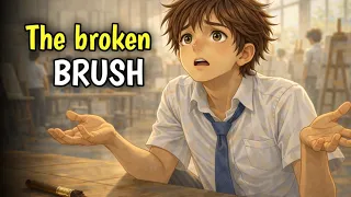 The Broken Brush Story || When Everything Breaks You Remember This || Spread Positivity