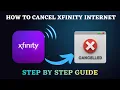 How to Cancel Xfinity Internet or WiFi Service Step-by-Step Guide