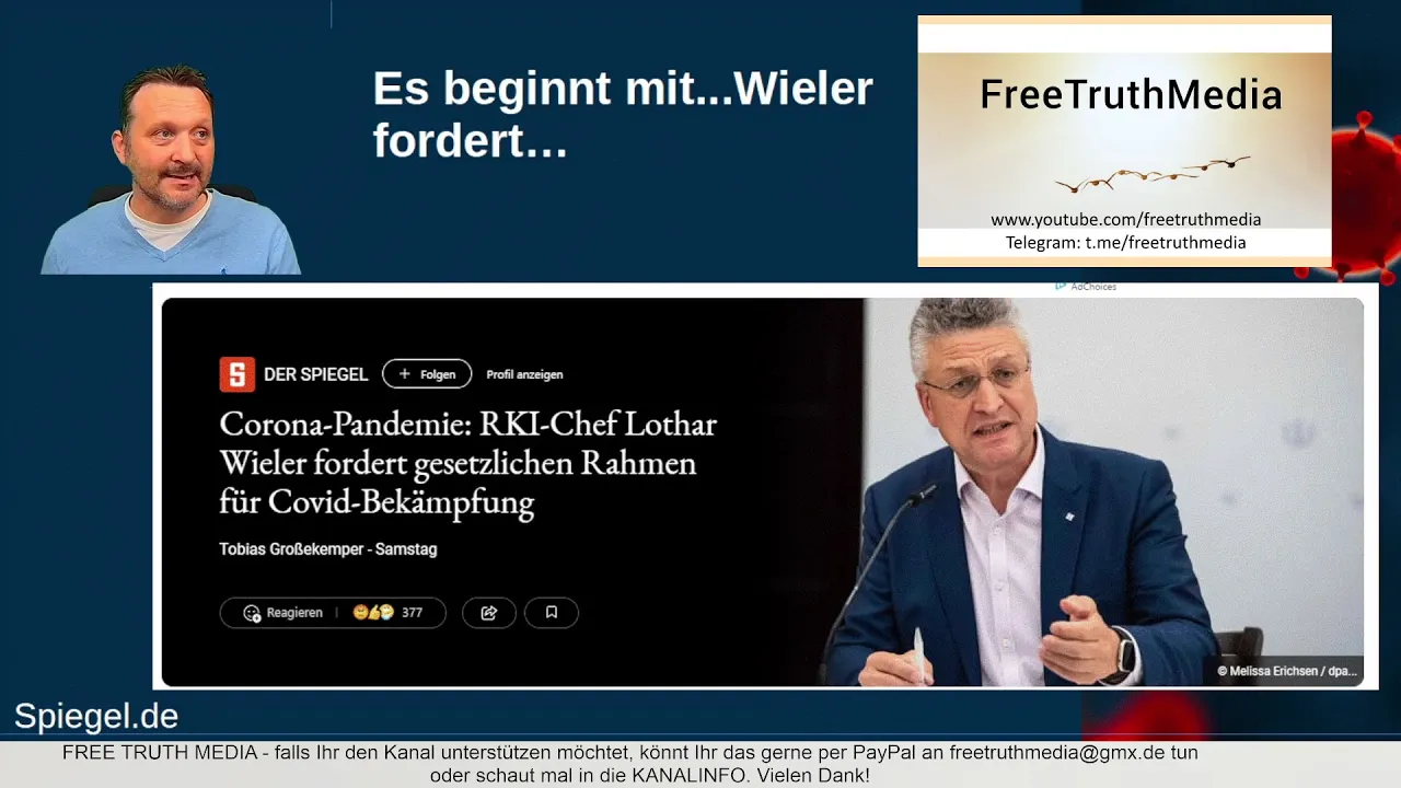 Das fordert Wieler / Corona Ausbruch bei Kanzler-Delegation / Frankreich schafft Rundfunkgebühren ab