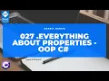 027 Everything About Properties - Object Oriented Programming in C in DARIJA ARABIC