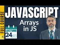 JavaScript Lecture-24 JavaScript Arrays Tutorial How to use Arrays in JavaScript