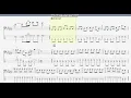 【ベース譜】アザレアの風/UNISON SQUARE GARDEN【4弦/TAB譜】(うるわしの宵の月ED)/AzaleaWind/UNISON SQUARE GARDEN/BASS TAB/