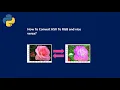 How To Convert RGB To HSV And Vice Versa In Python