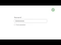 password visibility with javascript