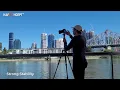 Download Lagu 78'' / 200 cm Camerastatief Draagbaar Aluminium Fotostatief Met Monopod Functie 360° Balhoofd