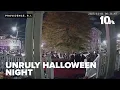 Halloween night disturbance in Providence leads to injuries and vandalism
