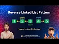 Reverse Linked List in 3 Mins DSA Leetcode pattern