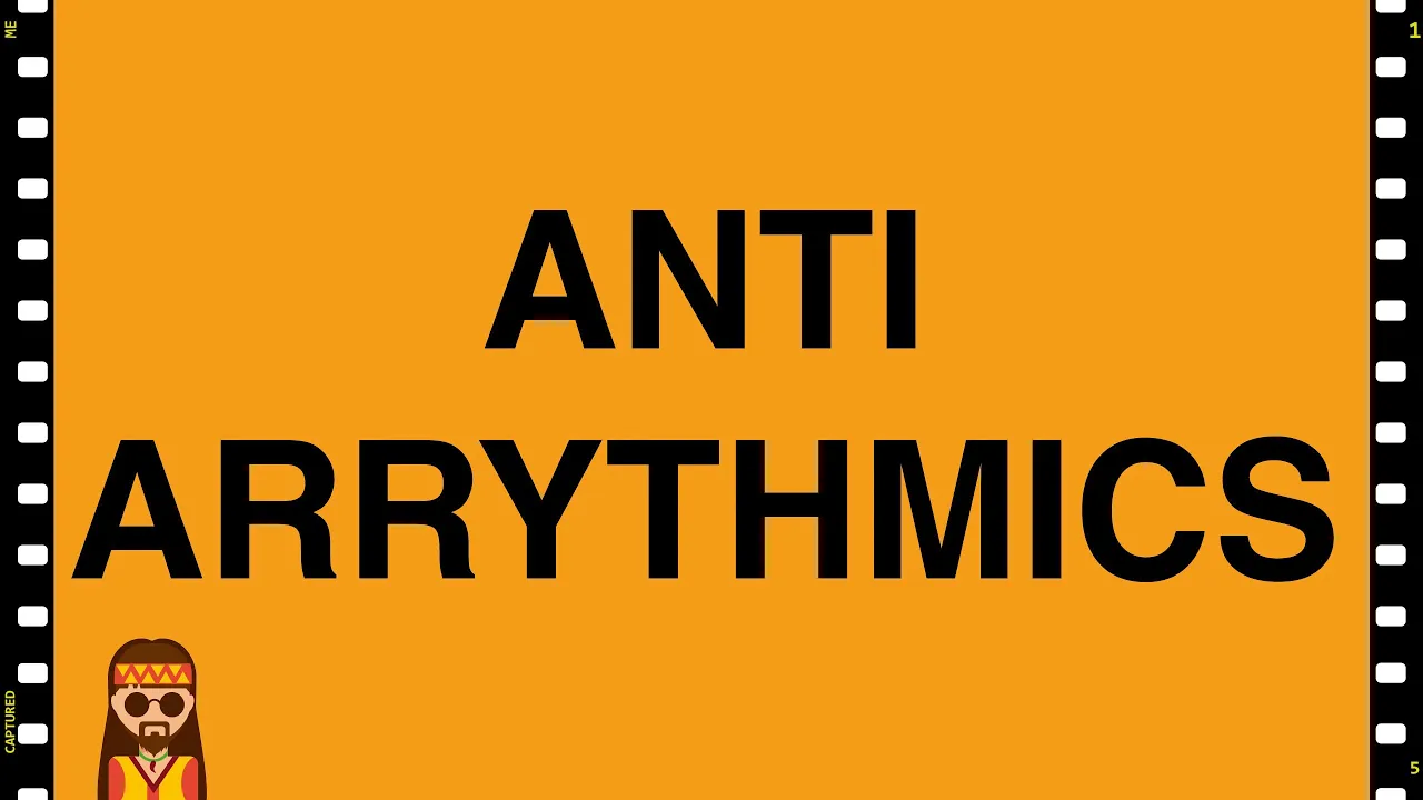 Anti-Arrythmics Pharmacology [Action Potential, Arrythmias, Waughan Williams Classification]