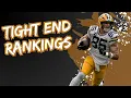 2026 Fantasy Football TE Rankings My Top 12 Tight Ends