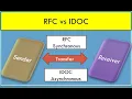 What is RFC and IDOC What is the difference between RFC and IDOC synchronous vs asynchronous