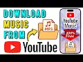 How To Download Music From YouTube