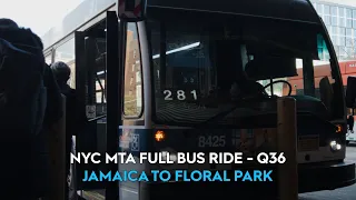 Q36 Bus to Floral Park Ride 2015-16 Nova Bus LFS 8425 MTA New York City Bus