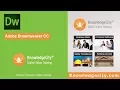 Dreamweaver CC tutorial Introduction Knowledgecity com
