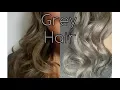 Dying My Hair Grey Using Ion Titanium Dye