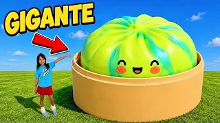 PASSAMOS 2 DIAS TENTANDO FAZER O MAIOR SQUISHY DUMPLING DO MUNDO! Conseguimos?