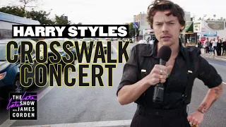 Download Harry Styles Performs a Crosswalk Concert MP3