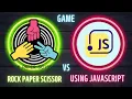 Rock Paper Scissor Game In JavaScript Coder Hindi