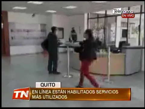 Trámites presenciales se atienden bajo turno en el registro civil