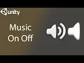 How To Do Music Button in Unity 2D