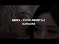 Download Lagu NMIXX (엔믹스) - 'KNOW ABOUT ME' KARAOKE with Easy Lyrics