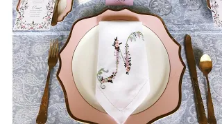 How to fold a napkins for a more elegant table