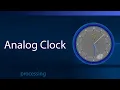 Clock Widget in processing