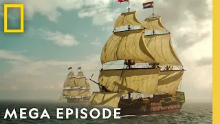 Discovering Long-Lost Pirate Ships | Drain the Oceans MEGA Episode | National Geographic