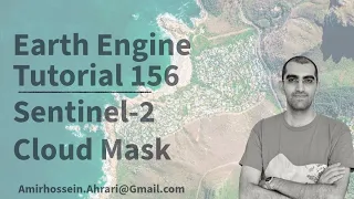 Google Earth Engine Tutorial-156 Sentinel-2 Cloud Masking in Python API Xee