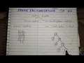Prime factorization by division method or tree factorization method of 60 prime factorization of 60