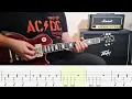 AC/DC - Hell Ain't a Bad Place to Be - [Guitar Cover | Tab] - Standard Tuning