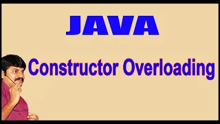Java Constructors Constructor Overloading by DURGA Sir