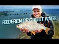 Succesvol Feedervissen op Groot Water. Sjors vangt zijn PB aan het Hollands Diep! |INSIDE OUT XL|